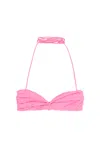 Magda Butrym Knotted Bandeau Top Halter Neck