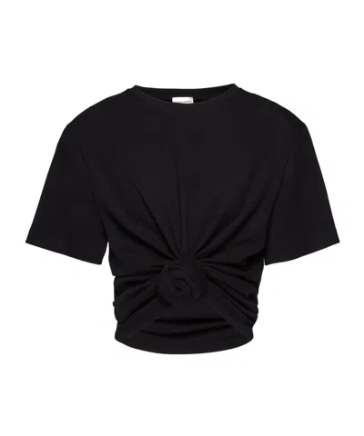 MAGDA BUTRYM MAGDA BUTRYM KNOTTED T-SHIRT