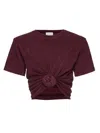 Magda Butrym Knotted Ribbed T-shirt