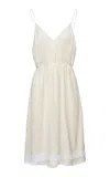 Magda Butrym Lace-detailed Midi Slip Dress In White