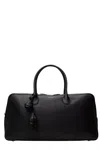 Magda Butrym Large Brigitte Bag With Rolled Handles In Black