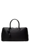 Magda Butrym Large Brigitte Bag With Rolled Handles In Black