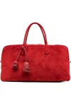 Magda Butrym Large Brigitte Suede Tote Bag