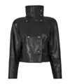 Magda Butrym Leather 04 Jacket In Black