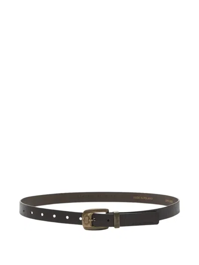 Magda Butrym Leather Belt In Black