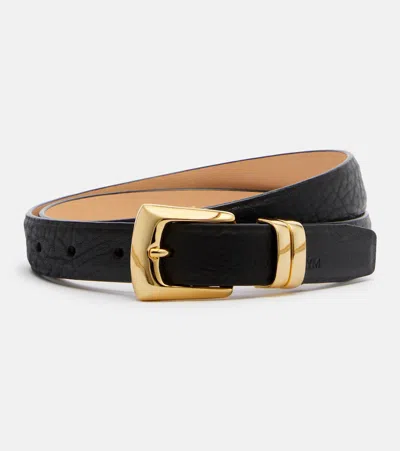 Magda Butrym Leather Belt In Black