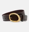 Magda Butrym Leather Belt In Brown