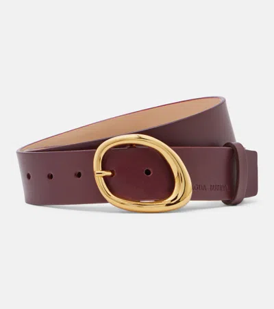 Magda Butrym Leather Belt In Brown