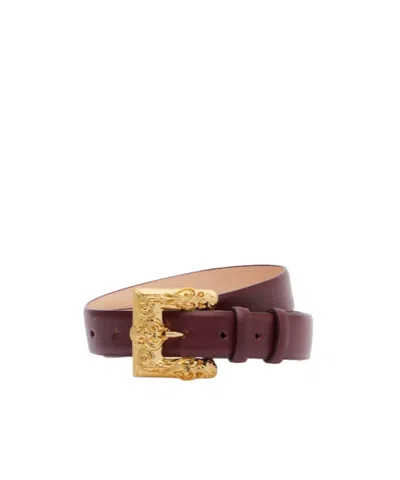 Magda Butrym Leather Belt In Red