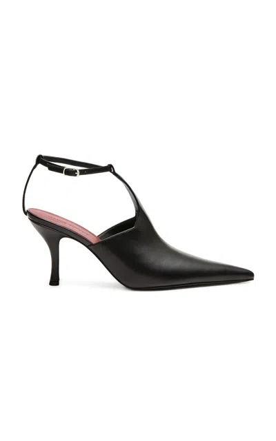 Magda Butrym Leather Pumps In Black