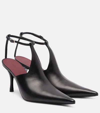 Magda Butrym Leather Pumps In Black