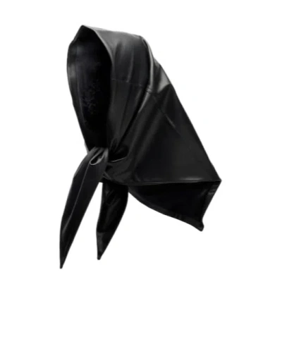 Magda Butrym Leather Scarf In Black