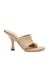 Magda Butrym Leather Thong Sandals In Neutral