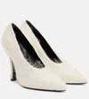 Magda Butrym Pumps Loom Pumps In Beige Cotton In White
