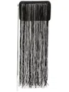 Magda Butrym Lelia Mini Embellished Fringed Clutch In 黑色