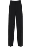 Magda Butrym Tailored Wool Wide-leg Pants In Nero