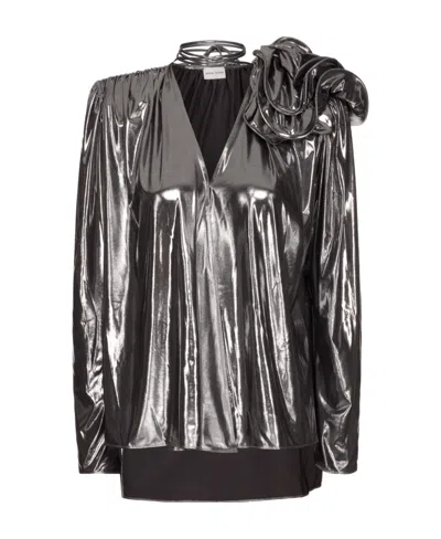 MAGDA BUTRYM V-NECK BLOUSE