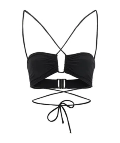MAGDA BUTRYM MAGDA BUTRYM CRISSCROSS BANDEAU TOP