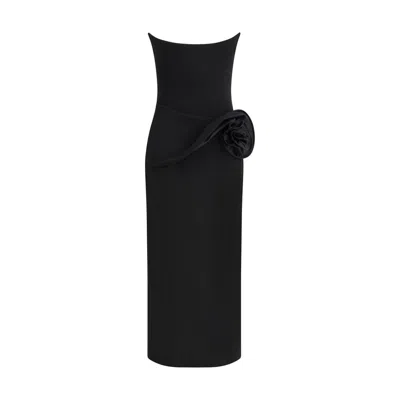 Magda Butrym Long Evening Dress In Black