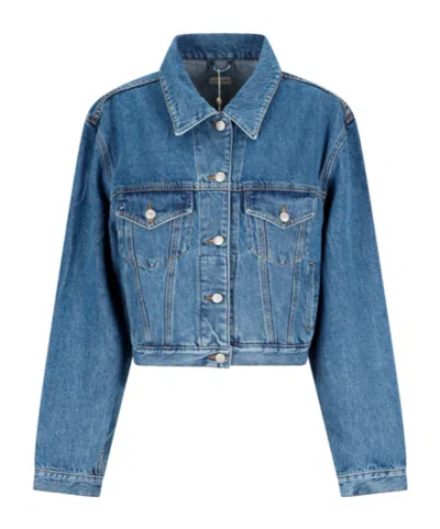 Magda Butrym Blue Classic Denim Jacket