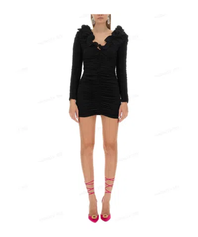 MAGDA BUTRYM MAGDA BUTRYM RUCHED MINI DRESS