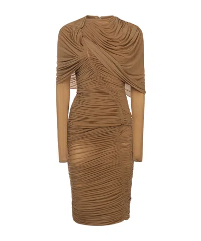 MAGDA BUTRYM LONG-SLEEVED DRESS