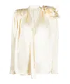 Magda Butrym Long-sleeved Shirt In White
