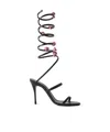 Magda Butrym Long Spira Open-toed Heels Sandals In Black
