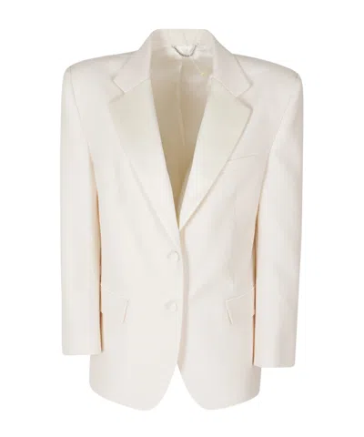 Magda Butrym Long-sleeve Blazer In White