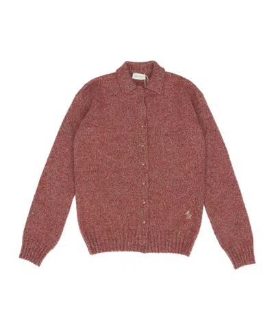 Magda Butrym Long-sleeved Knitted Cardigan In Black