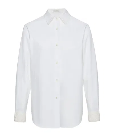 Magda Butrym Long-sleeved Shirt In White