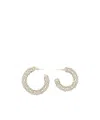 Magda Butrym Asymmetrical Earrings In Yellow