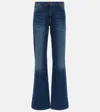 Magda Butrym Low-rise Flared Jeans In Blau