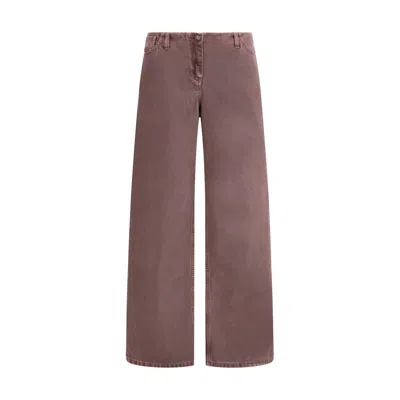 Magda Butrym Low Waist Wide Leg Jeans