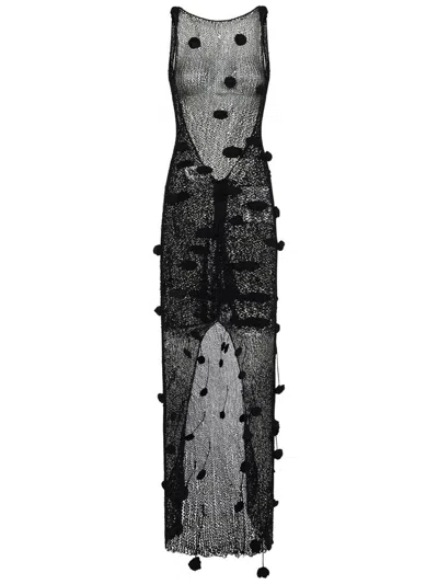 Magda Butrym Long Dress In Black