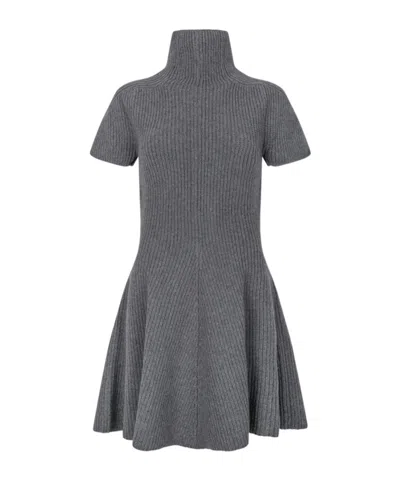 Magda Butrym Magda Burtym High Neck Knitted Dress In Multi