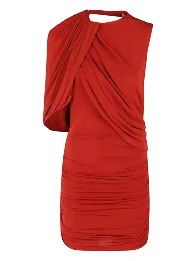 Magda Butrym Drape-detail Mini Dress