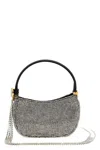 Magda Butrym Vesna Micro Embellished Satin Clutch