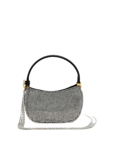 Magda Butrym Micro Vesna Handbag In Silver