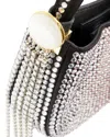 Magda Butrym Medium Vesna Hobo Bag -  - Black - Strass In Black