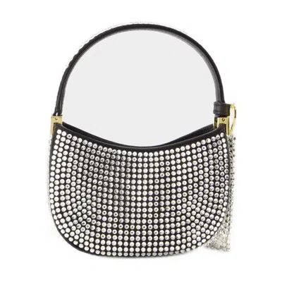 Magda Butrym Micro Vesna Hobo Bag In Black