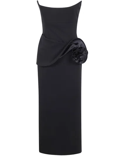 MAGDA BUTRYM MAGDA BUTRYM MIDI EVENING DRESS