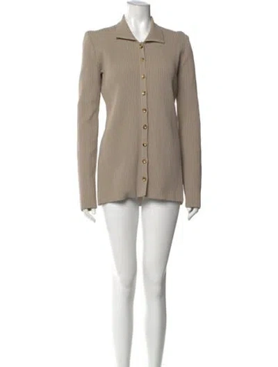 Pre-owned Magda Butrym Midi Length Dress In Neutral