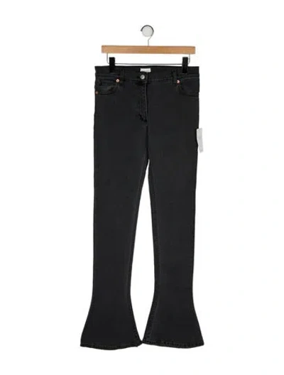 Pre-owned Magda Butrym Mid-rise Wide Leg Jeans W/ Tags In Gray