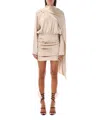 Magda Butrym Dress In Beige