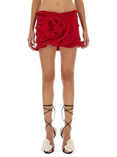 Magda Butrym Mini Skirt In Rot