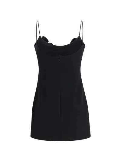 Magda Butrym Mini Underwear Dress In Black