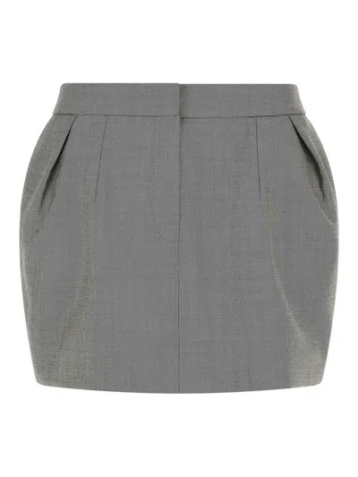 Magda Butrym Minifalda - Gris