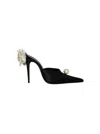 Magda Butrym Synthetic Fibers Mules In Black