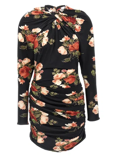 MAGDA BUTRYM MULTICOLOR 24 FLORAL PRINT DRESS